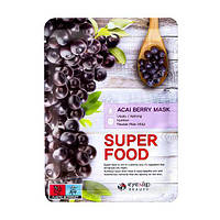 Тканевая маска для лица Eyenlip Super Food Mask Acai Berry x 1ea