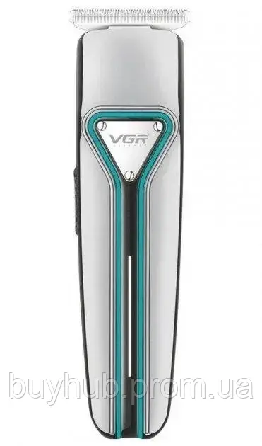 Профессиональный аккумуляторный триммер для стрижки волос VGR V-008 с тремя съемными насадками - фото 2 - id-p1962724326