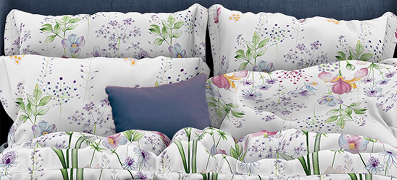 Наволочка 1 шт 50*70 бязь Ірис LoveYouHome 160 x 220 см