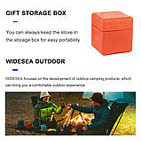 Потужна триконфорочна піч для кемпінгу  6800W + перехідник на цанговий балон, фото 6