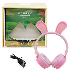 Навушники бездротові "Rabbit" (рожевий)