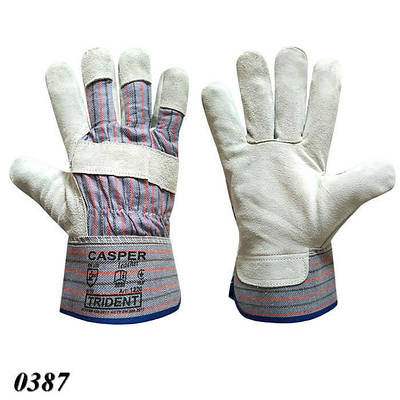 Рукавиці комбіновані Casper шкіряна долоня XXL