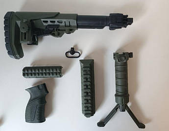 Комплект для зброї АК74, AК47 олива