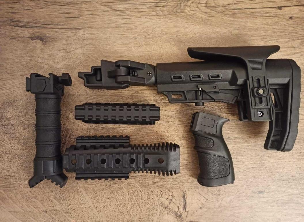 Тюнінг , обвіс для АК-47, АК-74 чорний, фото 1