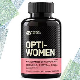 Вітаміни для жінок Optimum Nutrition Opti-Women 30 порцій, 60 капсул