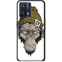 Чохол tpu на телефон Realme 9 Pro Plus Мавпа в шапці "4183b-2596-58250"