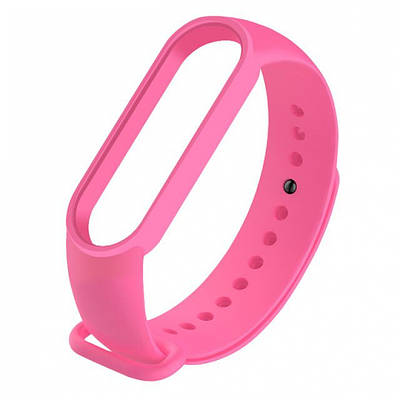 Ремешок Silicone Xiaomi Mi Band 5/6 pink