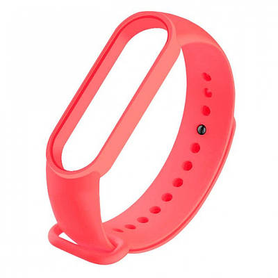 Ремешок Silicone Xiaomi Mi Band 5/6 bright pink