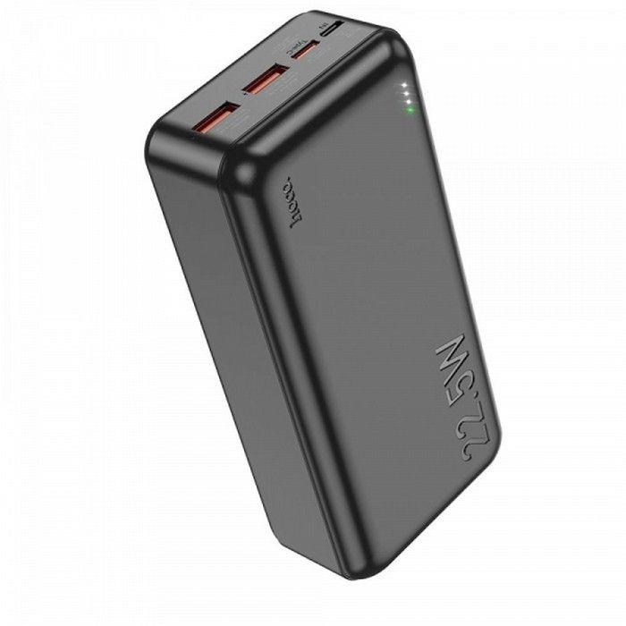 Power Bank HOCO BLACK J101B 30 000 mAh 22.5 W Чорний, фото 1