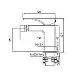 Змішувач для біде KOER KB-20010-01 (Колір хром) (KR3480), фото 2