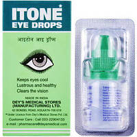 Глазные капли Айтон, 10 мл, Дейс Медикал; Itone Eye Drops, 10 ml, Dey's Medical