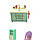 Ляльковий 3D будиночок конструктор DIY House Румбокс Cosy Bathroom Hongda Craft S2010 + захисний купол, фото 2