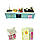 Ляльковий 3D будиночок конструктор DIY House Румбокс Happy Kitchen Hongda Craft S2007 + захисний купол, фото 2