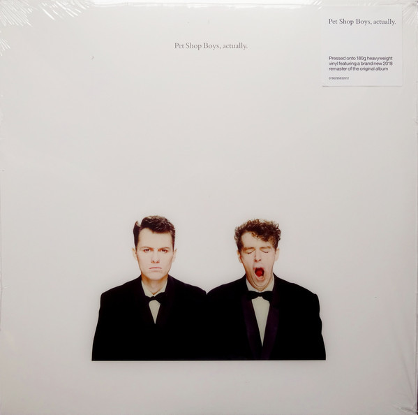 Pet Shop Boys — Actually 1987/2018 Parlophone/EU Mint Вінілова пластинка (art.244319), фото 1