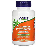 Куркума NOW Foods Curcumin Phytosome 500 mg 60 Veg Caps KB, код: 7518329