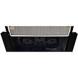 Кухонна телескопічна витяжка, чорний скляний фасад Luxor Fantom BK потужність 1000 куб/м., фото 5