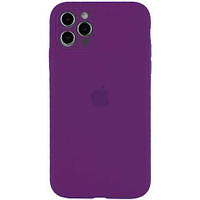 Чехол-накладка для iPhone 13 Pro Max (6.7")- Silicone Case Full Camera Protective аметист