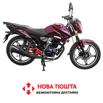 Мотоцикл SPARK  SP150R-15 бордо