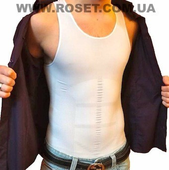 Корректирующая мужская майка Slimming Shirts for men S, M - фото 2 - id-p344484664