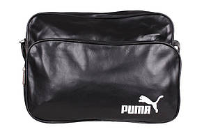 Спортивна сумка зі штучної шкіри sport30240726 чорна