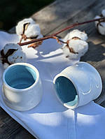 Чашка cupping bowl 160 мл, «Капучино blue»