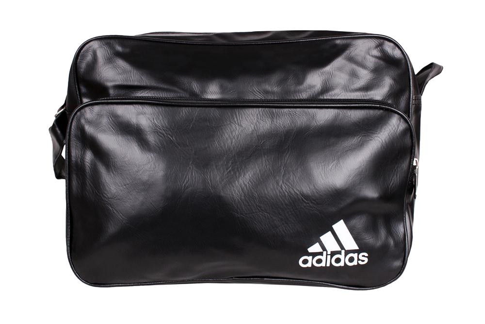 Спортивна сумка зі штучної шкіри sport30240729 чорна