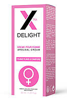 Стимулюючий крем для клітора X DELIGHT-CLITORIS arousal CREAM  sonia.com.ua