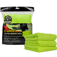 Микрофибровое полотенце Chemical Guys El Gordo Extra Thick Professional Microfiber Towel, 41 x 41 см Зеленый