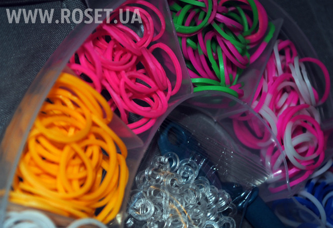 Набор Резиночек для Плетения Rainbow Loom Bands "Яблочко" - фото 4 - id-p344484869