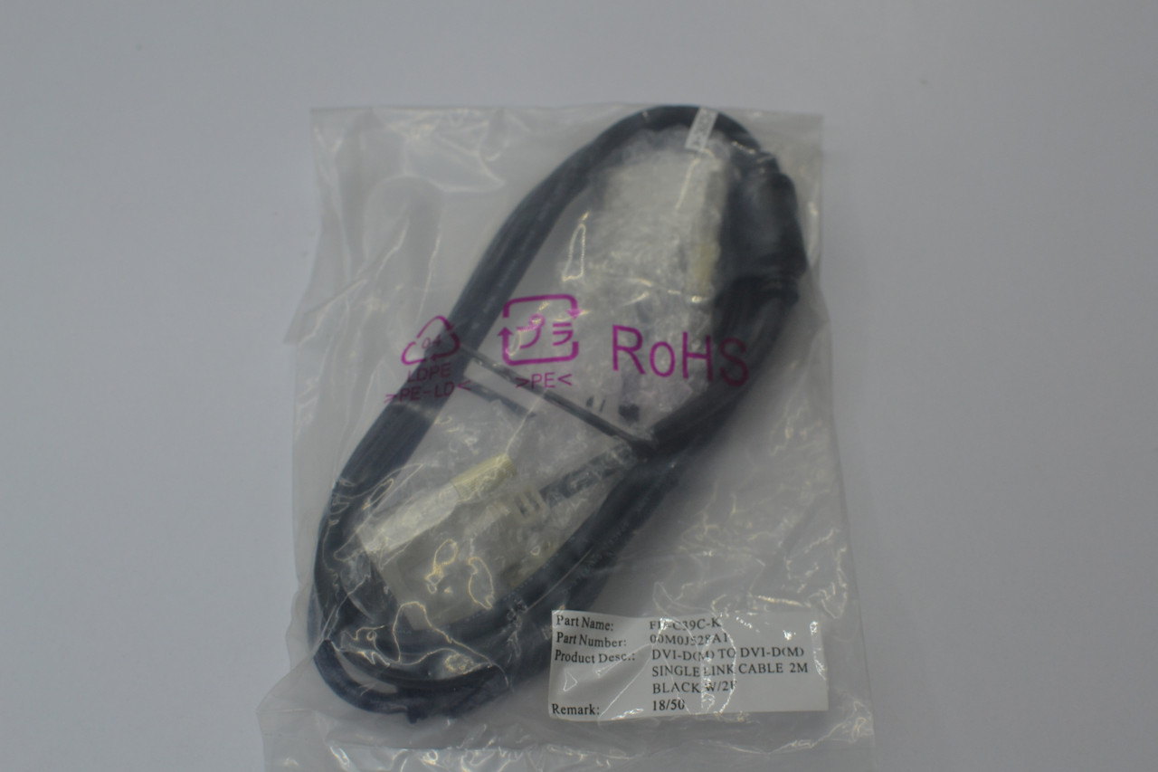 Новий відео кабель, кабель DVI - DVI, кабель для монітора, 2 метра, тато-тато, фото 1