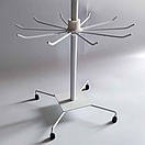 Стійка Вертушка з гачками 3 яруса настільна, фото 4