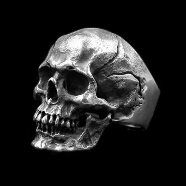 Сталевий перстень-печатка TERRIBLE SECRET