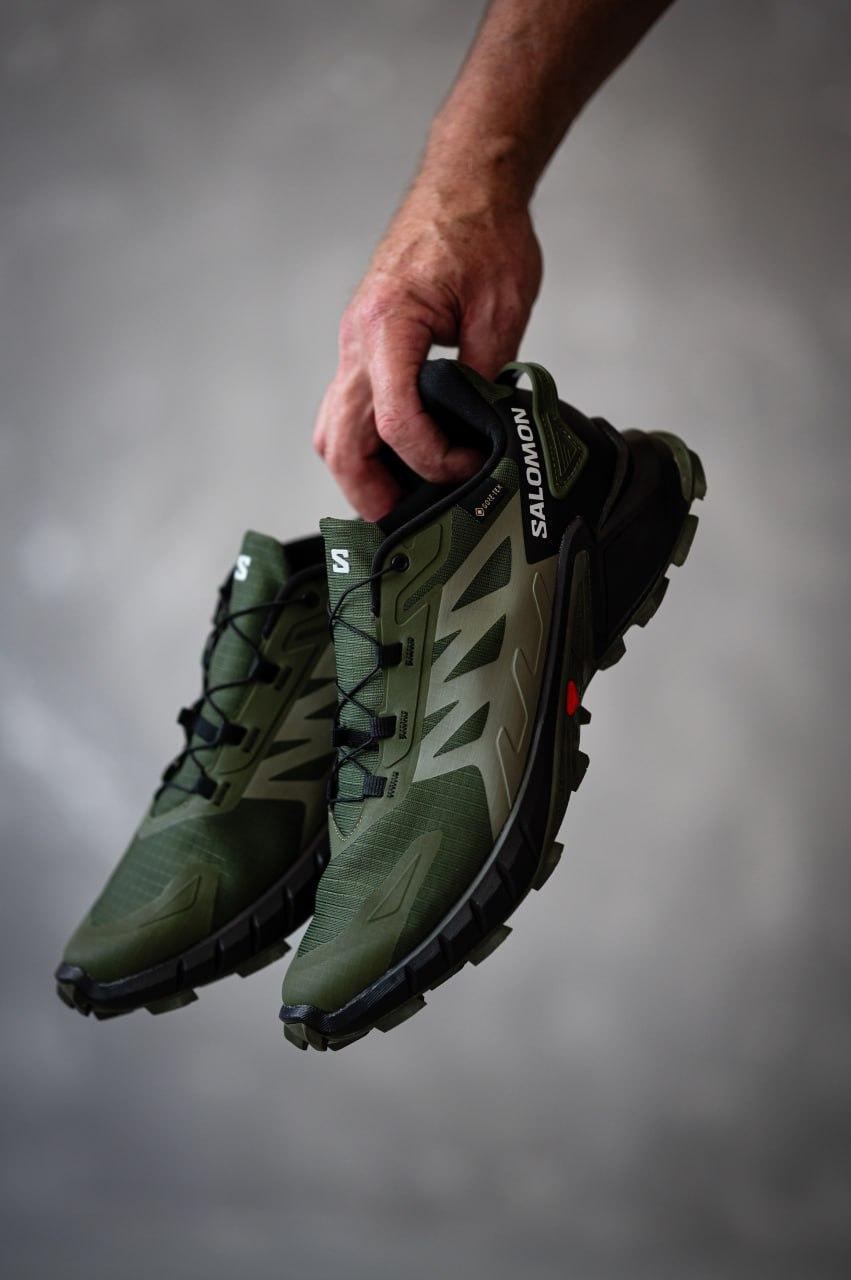 Salomon Supercross 4 GTX Olive ID 1962974106