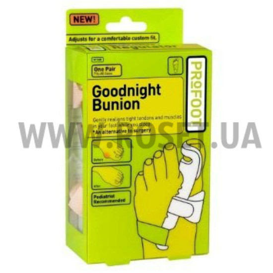 Бандаж для большого пальца ноги - Goodnight Bunion (2 шт) - фото 2 - id-p344485536