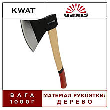 Сокира Колун 1кг з ручкою з деревини ясеня 43 см Vitals A1-43W