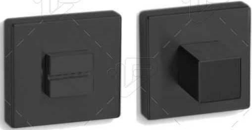 Розетка Convex 50х50 WC матовий чорний