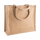 Сумки із джуту ламінованого з логотипом, фото 6