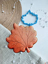 3D форми-вирубки для пряників "Кленовий лист 3"