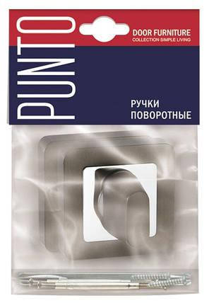 Накладка WC-фіксатор PUNTO BK6 QR GR/CP-23 графіт/хром, фото 4