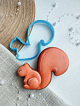 3D форми-вирубки для пряників "Білка"
