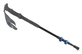 Трекінгові телескопічні палиці Pinguin Carbon FL Foam (Blue), 100-135 см, фото 4