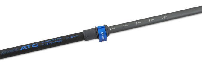 Трекінгові телескопічні палиці Pinguin Carbon FL Foam (Blue), 100-135 см, фото 5