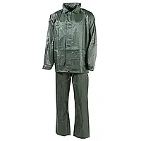 Тактический костюм дождевик MFH Olive/ Армейский защитный костюм от дождя/ дождевик для военных/ Оливковый XL
