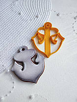 3D-формочки-вирубки для пряників "Якір 3"