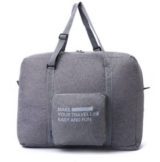 

Сумка дорожная ручная кладь Складная Серый