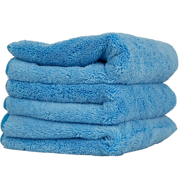 Мікрофібровий рушник, суперпушистий, плюшевий Chemical Guys Super Plush Towel, 40 x 40 см Блакитний
