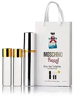 Женский мини парфюм Moschino Funny, 3*15мл