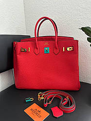 Жіноча сумка Эрмес червона Hermes Red