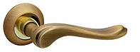 Дверні ручки GRAZIA RM AB/GP-7 - бронза/золото ZAMAK 27673 FUARO Китай
