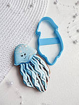 3D-формочки-вирубки для пряників "Медуза 2"